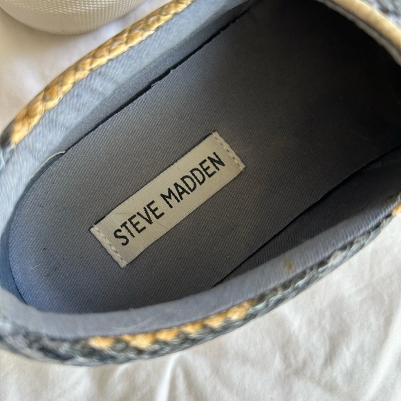 Steve Madden snakeskin print platform slip Ons size 7 - Picture 2 of 7